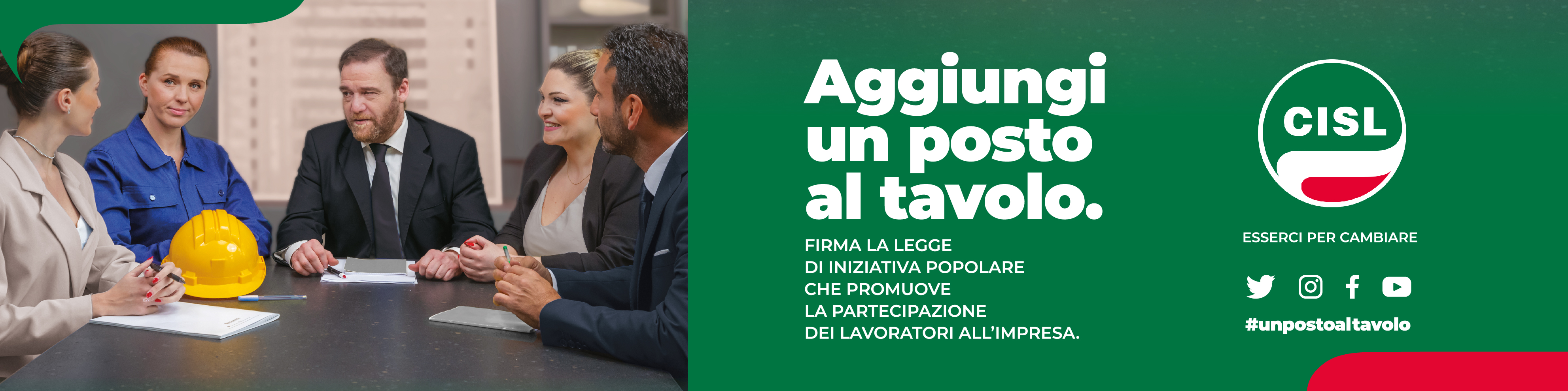 Aggiungi un posto al tavolo.